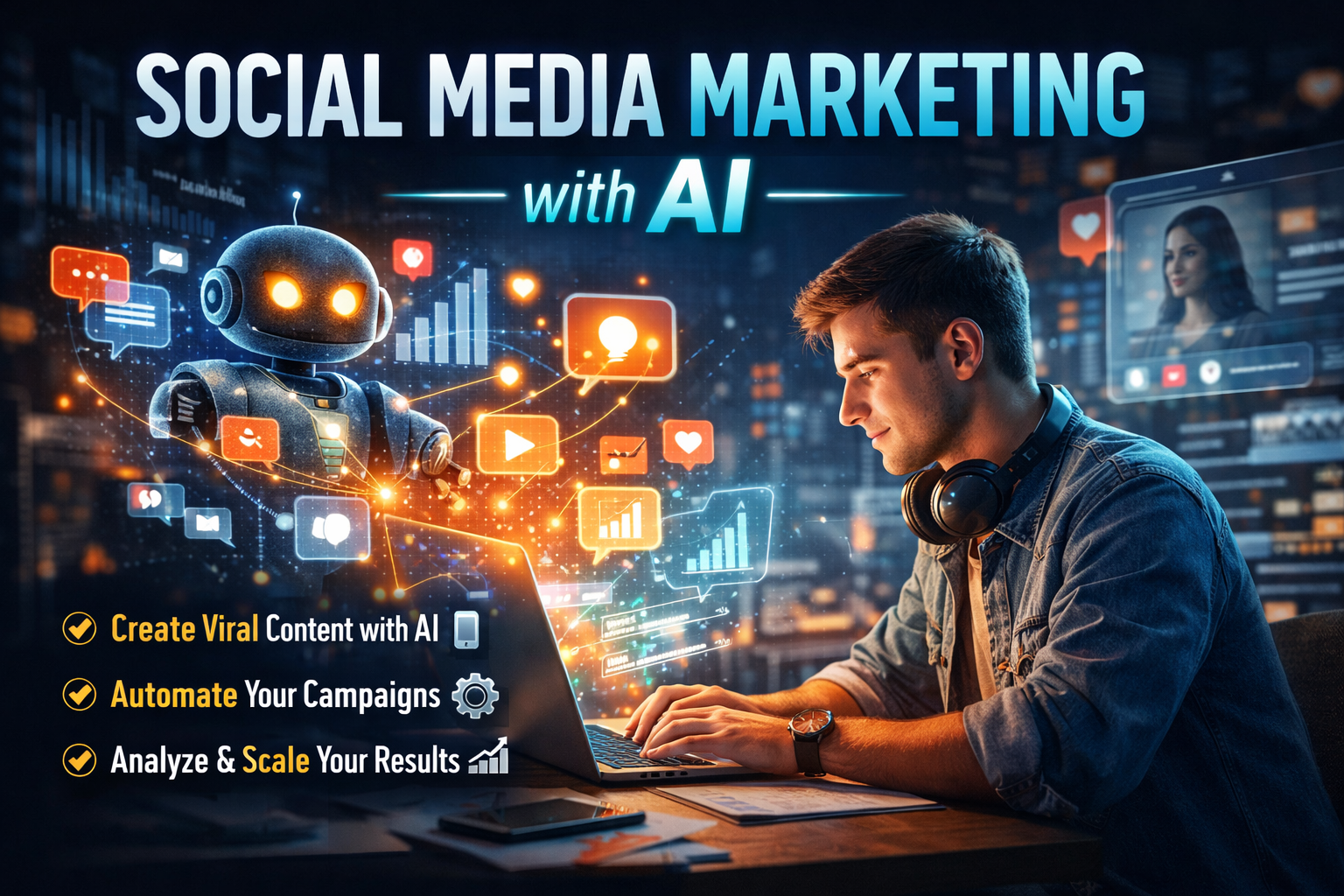 Social Media Marketing with AI